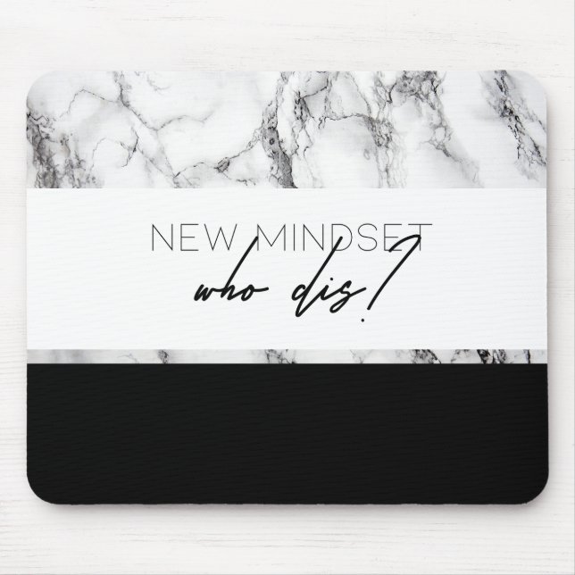 Mousepad Mindset novo quem dis? Tapete do rato (Frente)