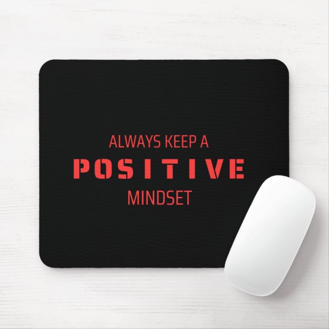 Mousepad Mindset positivo (Com mouse)