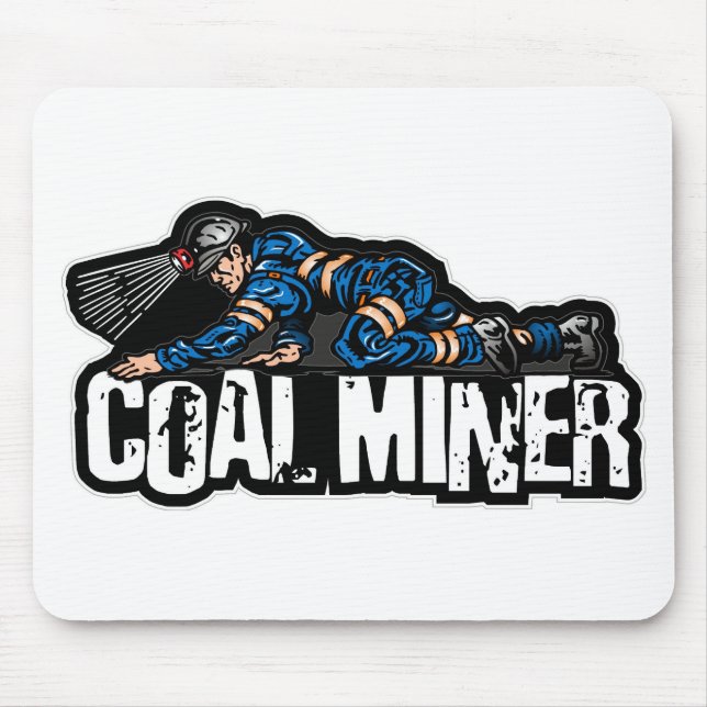 MOUSEPAD MINERADOR DE CARVÃO (Frente)