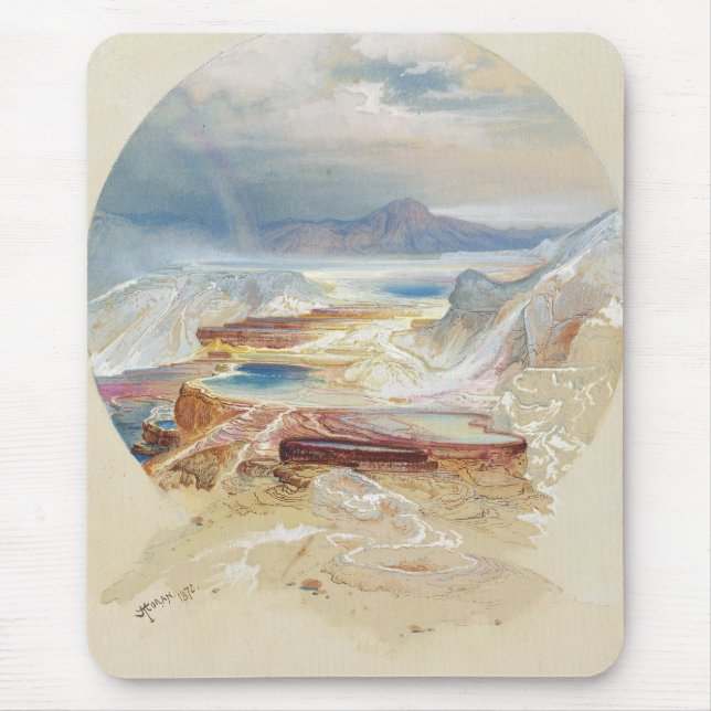 Mousepad Minerva Terrace, Moran, 1872 (Frente)