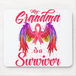 Mousepad Minha Avó É Uma Consciência De Cancer De Sobrev