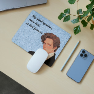 Mousepad Minha boa opinião, uma vez perdida, é perdida para