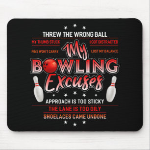 Mousepad Minha Boliche Exprime Boliches Divertidas