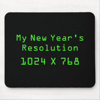 Mousepad Minha definição de ano novo - 1024 x 768