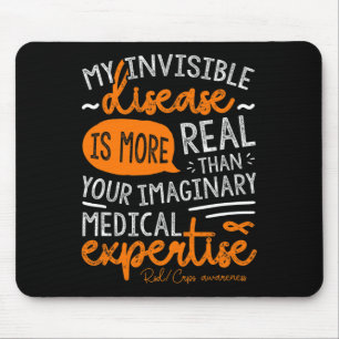 Mousepad Minha Doença Invisível É Real
