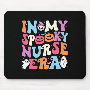 Mousepad Minha Enfermeira Spooky Era Halloween Enfermeirand