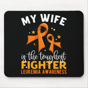 Mousepad Minha Esposa É A Sensibilização Para A Leucemia Ma