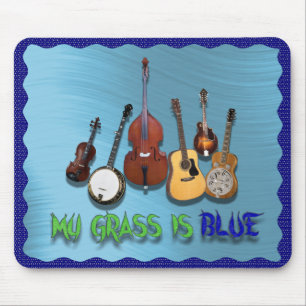 MOUSEPAD MINHA GRAMA É BLUE-MOUSEPAD