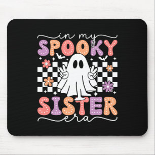 Mousepad Minha Irmã Irmã Irmã Irmã Retrô Fantasma Halloween