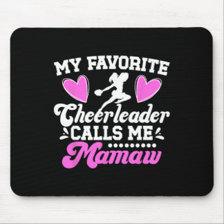 Mousepad Minha líder de torcida favorita me chama de Mamaw 