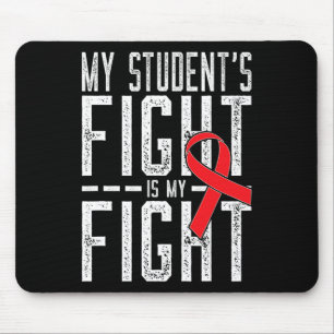 Mousepad Minha Luta de Estudante é Minha Luta Conscientizaç