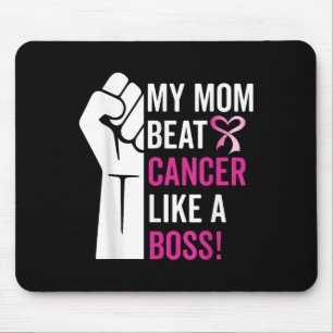 Mousepad Minha Mãe Bate No Cancer Da Mama Como Um Sobrevive