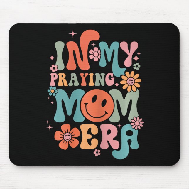 Mousepad Minha Mãe Era Uma Mãe Religiosa Mãe Mãe Cristã Mãe (Frente)