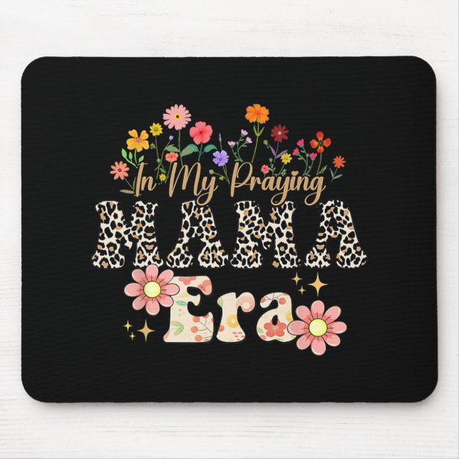 Mousepad Minha Mãe Era Uma Mãe Religiosa Mãe Mãe Cristã Mãe (Frente)