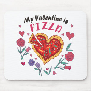 Mousepad Minha Namorados é Pizza Invitation Magnet