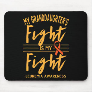 Mousepad Minha neta luta é minha leucemia em guerra