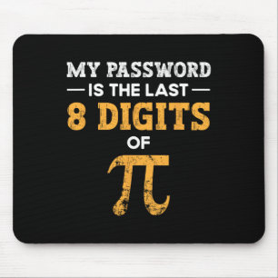 Mousepad Minha Palavra É Os Últimos 8 Dígitos Do Pi Pi Day