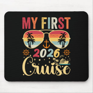 Mousepad Minha Primeira Cruzeiros 2026 Férias Família Corre