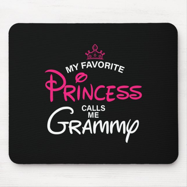 Mousepad Minha Princesa Favorita Me Chama De Filha Do Gramm (Frente)