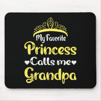 Mousepad Minha Princesa Favorita Me Chama De Vovô Pai Avô