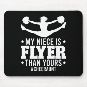 Mousepad Minha Sobrinha É Voadora Tia Cheerleader Tiazinha