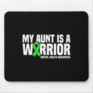 Mousepad Minha Tia É Uma Fita Verde De Guerra, Saúde Mental