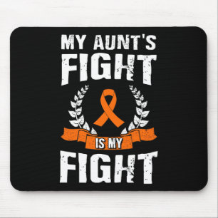 Mousepad Minha tia luta é minha luta contra a leucemia cons
