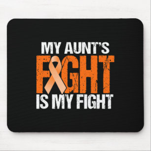 Mousepad Minha Tia luta é minha luta contra a leucemia cons