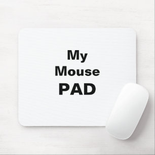 Mousepad Minha Tipografia do Pad do Mouse