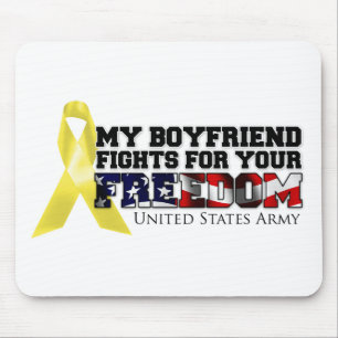 Mousepad Minhas lutas do namorado para sua liberdade