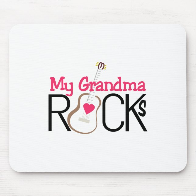 Mousepad Minhas rochas da avó (Frente)