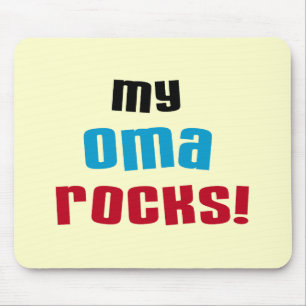 Mousepad Minhas T-shirts e presentes de Oma Rocks