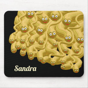 Mousepad Minhocas engraçadas