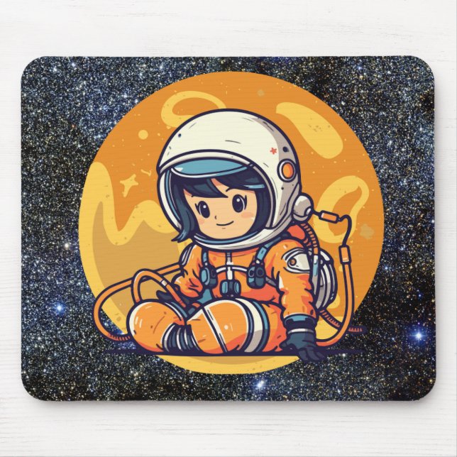 Mousepad Mini Aventuras Astronautas (Frente)