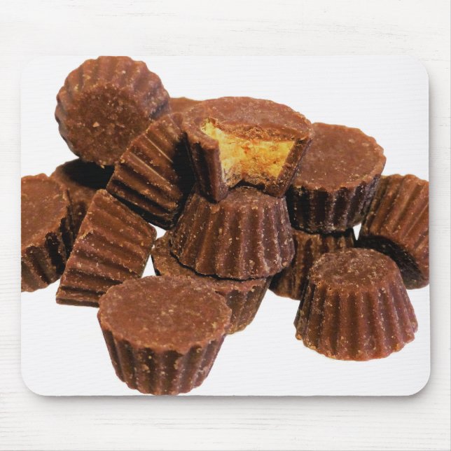 Mousepad Mini Chocolate e Tratamentos de amendoim (Frente)