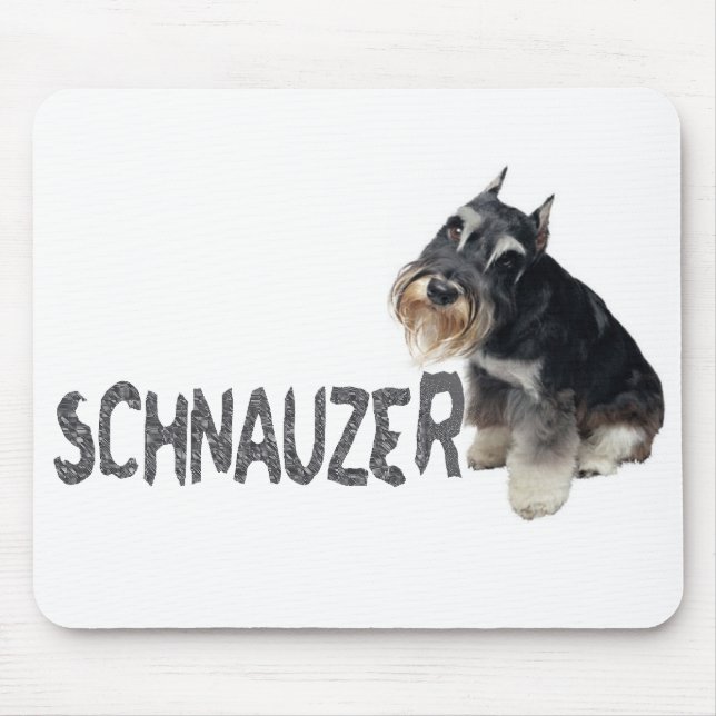 Mousepad Mini Schnauzer (Frente)