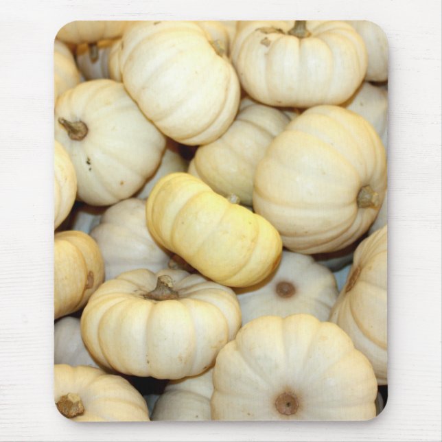 Mousepad Mini White Pumpkins (Frente)