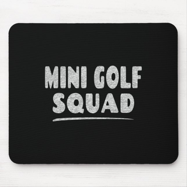 Mousepad Miniatura Grupo Golfe - Esquadrão Mini Golf (Frente)