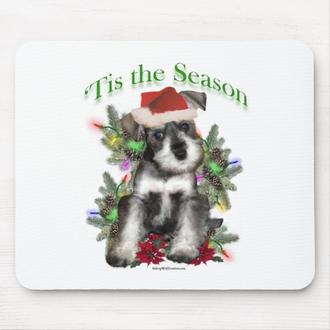 Mousepad Miniatura Schnauzer "Tis (Frente)