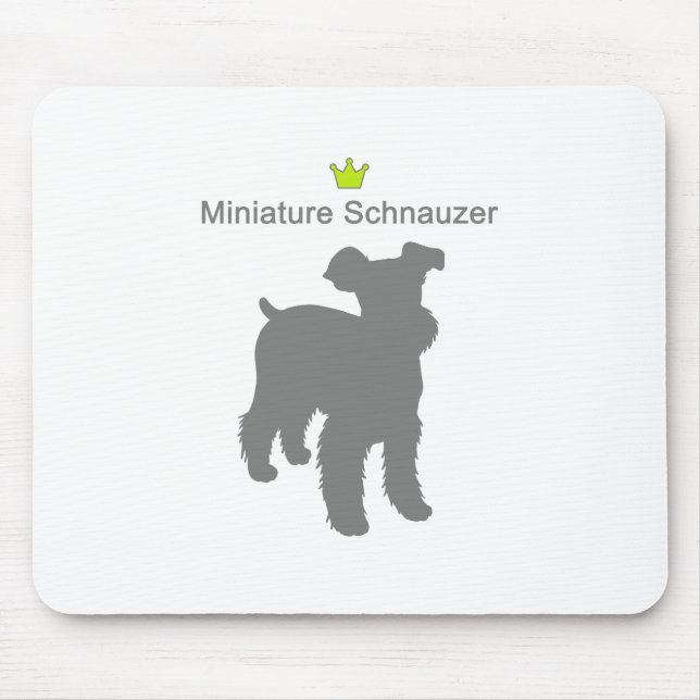 Mousepad Miniature Schnauzerg5 (Frente)