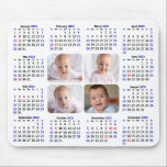Mousepad Minimalista de Foto Personalizada do Calendário 20<br><div class="desc">Pad do Mouse Minimalista Moderno de Foto 4 Personalizado para Calendário 2023. Todos os textos estão pré-organizados para que você personalize fácil e rapidamente com seus próprios detalhes.</div>