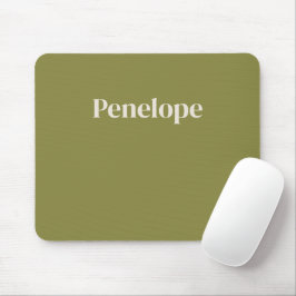 Mousepad Minimalista Olivalista Personalizado