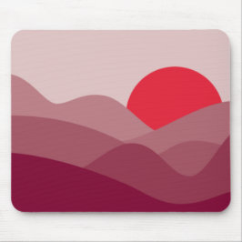 Mousepad Minimalista Sun Rosewood Rosa