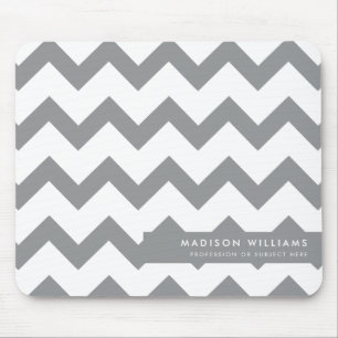 Mousepad Mínimo custoso mouse moderno Zigzag Pad