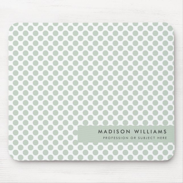 Mousepad Mínimo de cliente do mouse moderno (Frente)