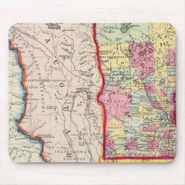 Mousepad Minnesota E Dacotah (Frente)