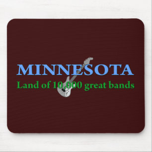 Mousepad Minnesota - Terra de 10 mil Bandas
