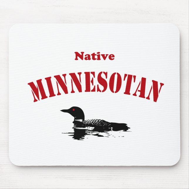 Mousepad Minnesotano nativo (Frente)