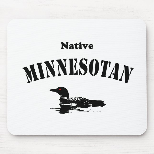 Mousepad Minnesotano nativo (Frente)