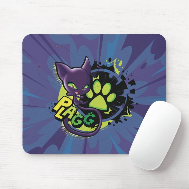 Mousepad Miraculous Kwami Plagg (Com mouse)